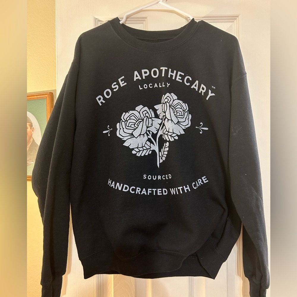 Schitts Creek Rose Apothecary sweatshirt